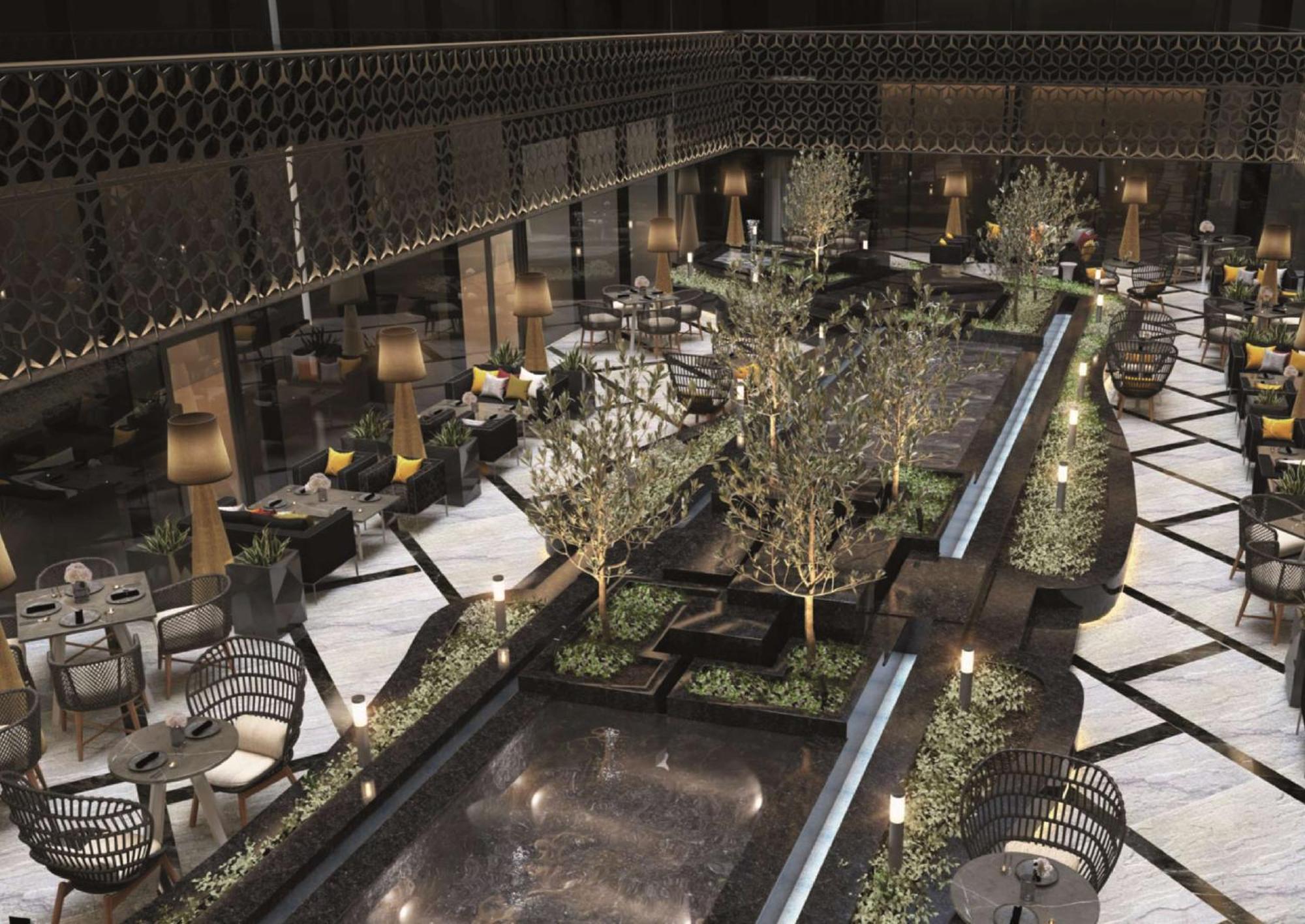 Alrayyan Hotel Doha, Curio Collection By Hilton Al Rayyan Exterior photo The interior of the hotel