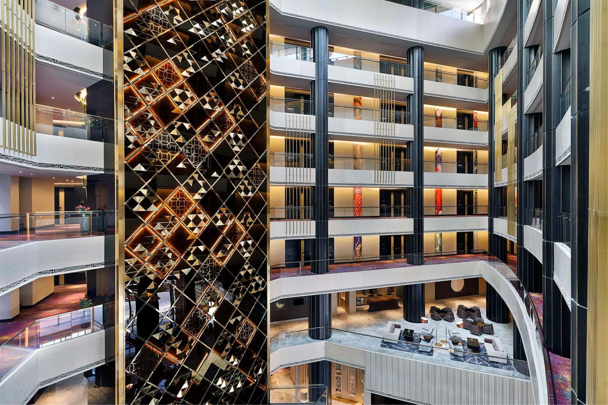 Alrayyan Hotel Doha, Curio Collection By Hilton Al Rayyan Exterior photo The interior of the hotel